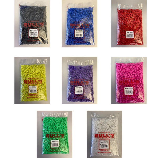 BULLS Longlife Long 6mm(2BA)& 8mm(1/4BSF) 100 Stück rot 6mm