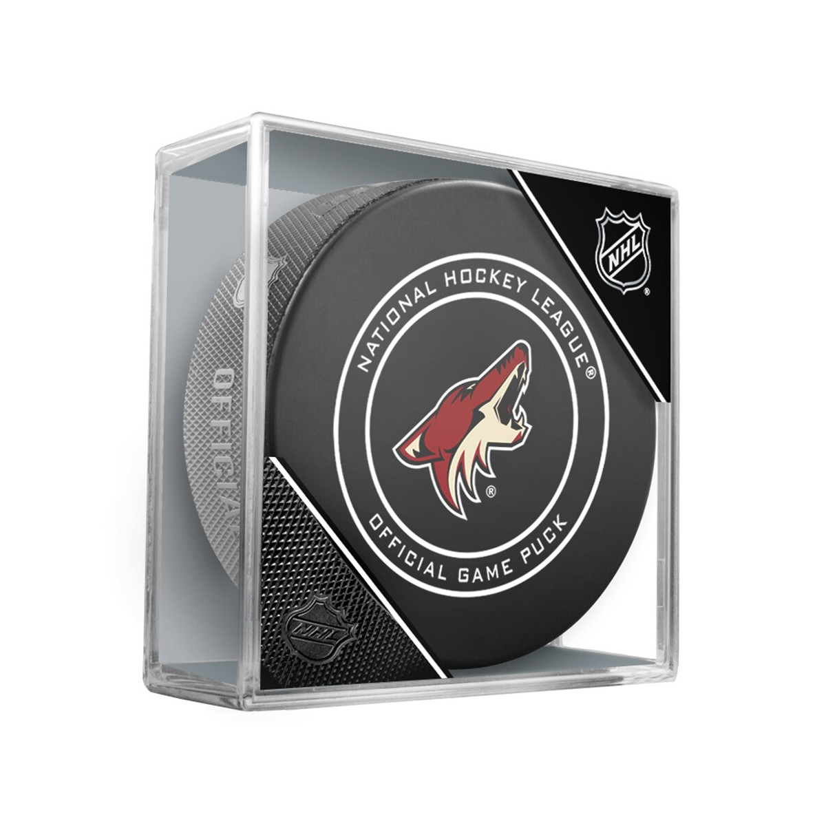 NHL Offical Game Puck Cube Coyotes