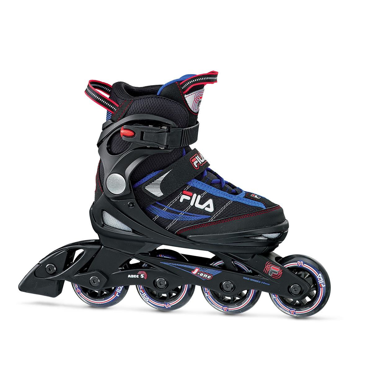 FILA Inline Skate J-One - schwarz/blau/rot -