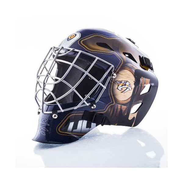 FRANKLIN NHL Team Mini Goalie Mask Nashville Predators