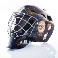 FRANKLIN NHL Team Mini Goalie Mask Nashville Predators