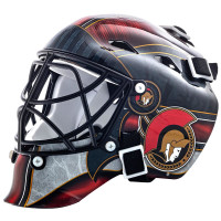 FRANKLIN NHL Team Mini Goalie Mask Ottawa Senators