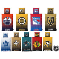 NHL BETTWÄSCHE SET „DOTS“ Tornoto Maple Leafs