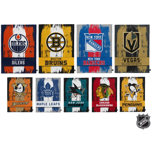 NHL CORALFLEECE DECKE „BRUSH“ Boston Bruins