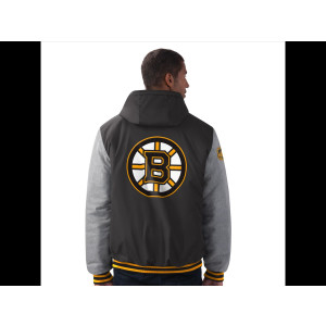 BOSTON BRUINS COLD FRONT / Polyfilled Padded Jacket w. Hood