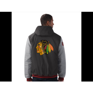 CHICAGO BLACKHAWKS COLD FRONT / Polyfilled Padded Jacket...