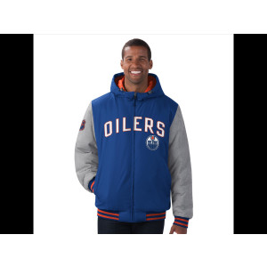 EDMONTON OILERS COLD FRONT / Polyfilled Padded Jacket w. Hood