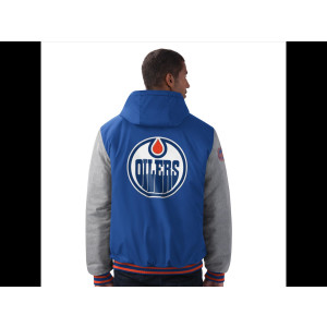 EDMONTON OILERS COLD FRONT / Polyfilled Padded Jacket w. Hood