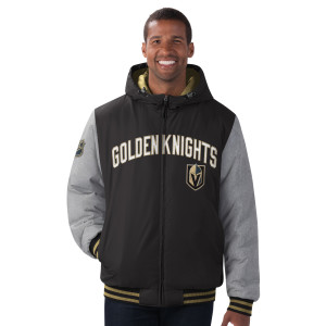 LAS VEGAS GOLDEN KNIGHTS COLD FRONT / Polyfilled Padded Jacket w. Hood