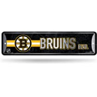NHL Boston Bruins Metal Street Sign