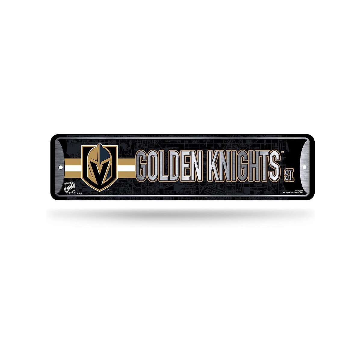 NHL Vegas Golden Knights Metal Street Sign