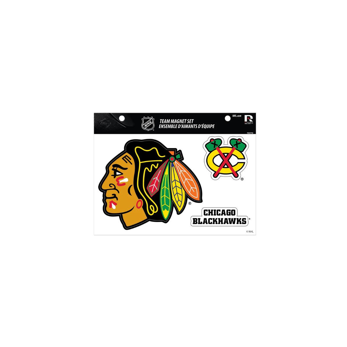 NHL Chicago Blackhawks Team Magnet Sheet