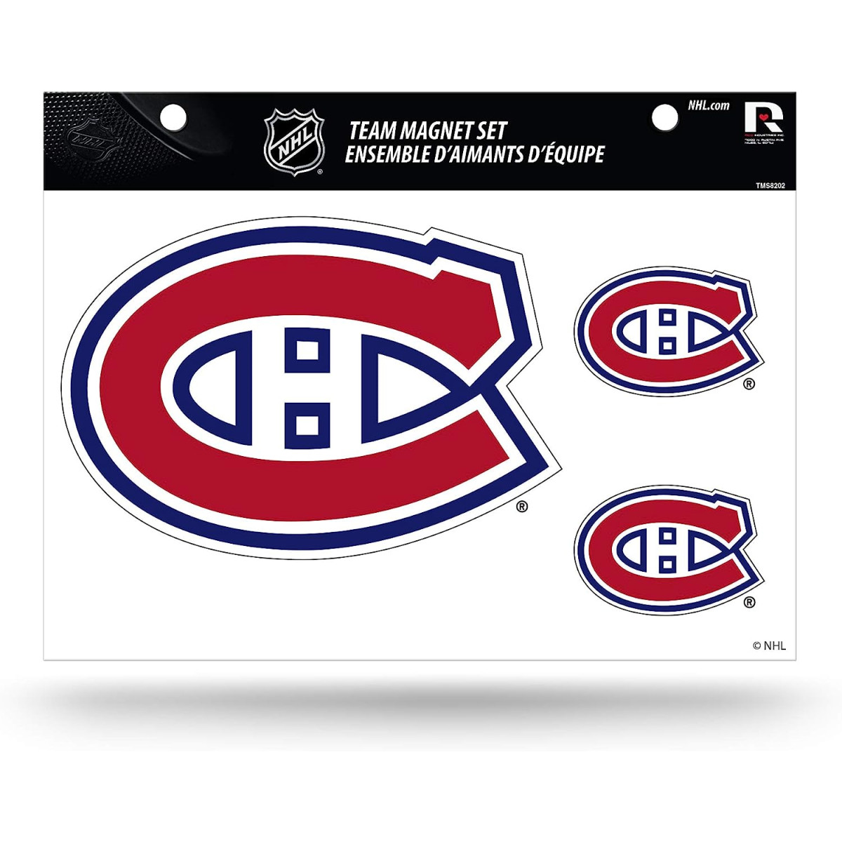 NHL Montreal Canadians Team Magnet Sheet