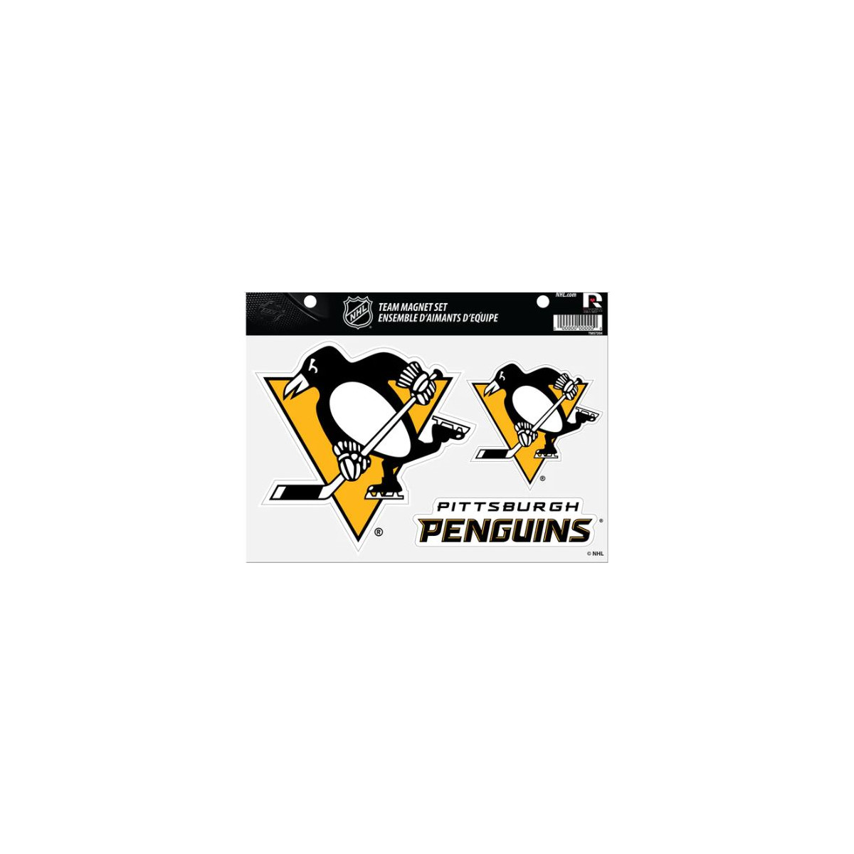 NHL Pittsburgh Penguins Team Magnet Sheet