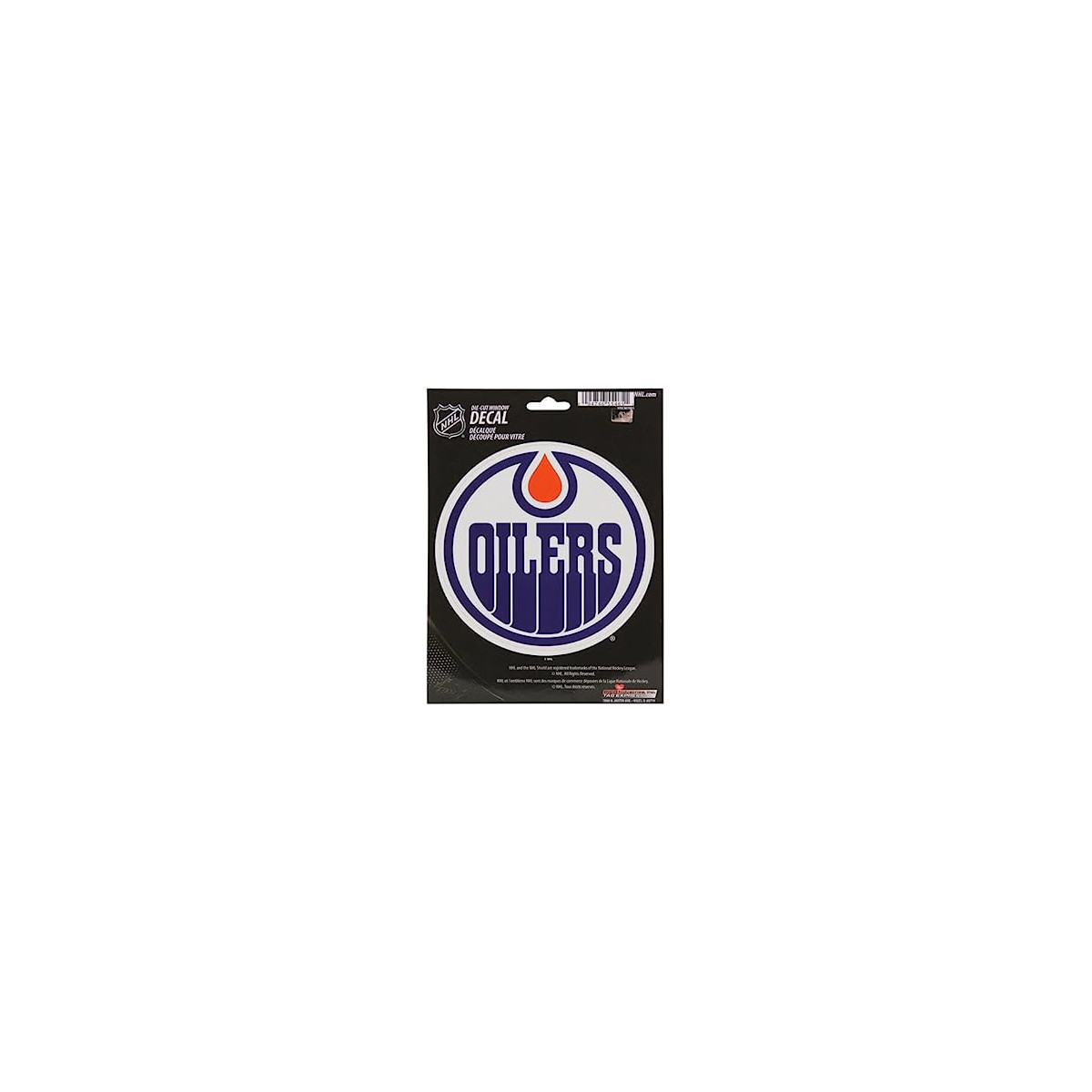 NHL Edmonton Oilers Medium Die Cut Decal