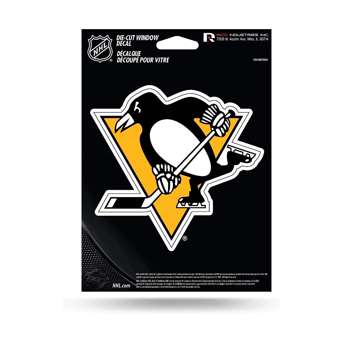 NHL Pittsburgh Penguins Medium Die Cut Decal