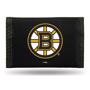 NHL Boston Bruins Nylon Tri-Fold Wallet