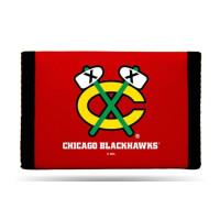 NHL Chicago Blackhawks Nylon Tri-Fold Wallet