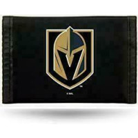 NHL Vegas Golden Knights Nylon Tri-Fold Wallet