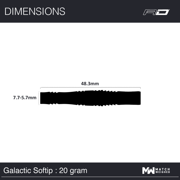 Galactic 20g Darts Soft