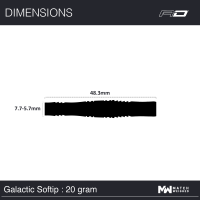 Galactic 20g Darts Soft