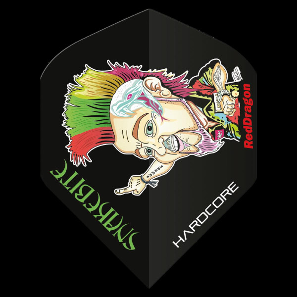 Peter Wright Cartoon Dart Flights