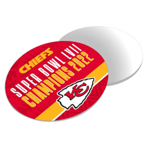 NFL SB LVII Chiefs Coaster Set 4Stück (Untersetzer)