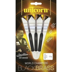 Unicorn Black Brass Gary Anderson Steel Darts 27661 | 1...