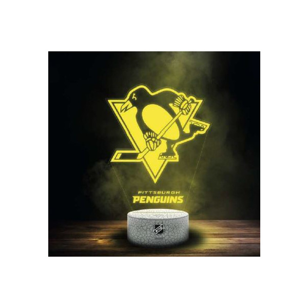 NHL LED Light " TEAM LOGO" Pittsburgh Penguins