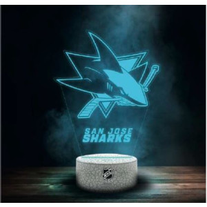 NHL LED Light " TEAM LOGO" San Jose Sharks