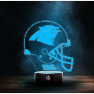 NFL LED Light " Helmet" Carolina Panthers