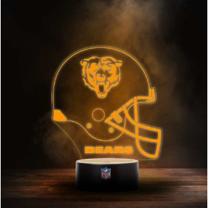 NFL LED Light " Helmet" Chicago Bears