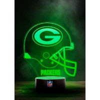 NFL LED Light " Helmet" Green Bay Packers