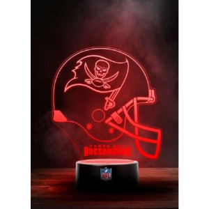 NFL LED Light " Helmet" Tampa Bay Buccaneers