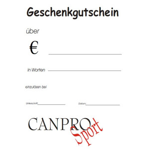 Geschenkgutschein 90€