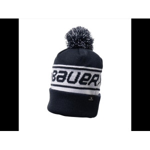 BAUER TEAM RIPPED POM KNIT - MARINE