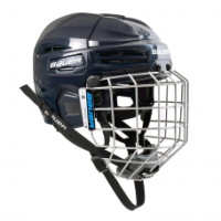 BAUER Helm mit Gitter IMS 5.0 Schwarz L