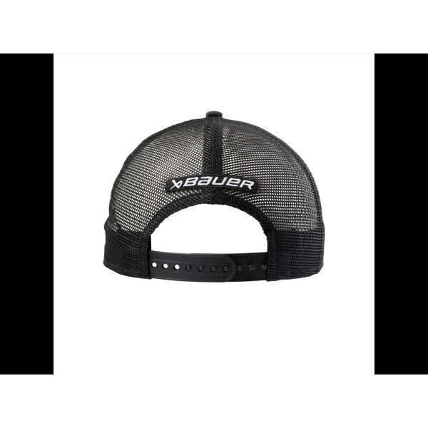 BAUER/NEW ERA® 9FORTY® CAP SATIN MESH - SCHWARZ - SR.