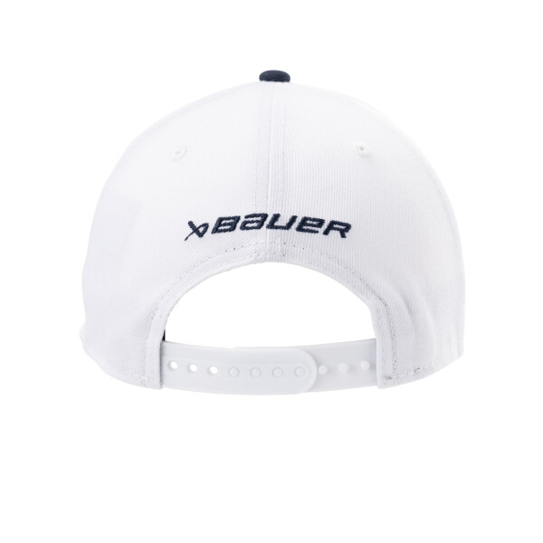 BAUER/NEW ERA® CAP TWOTONE - WEISS/MARINE - SR