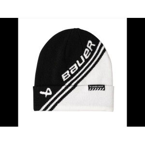 BAUER Toque Colorblock - schwarz/weiß - Sr.