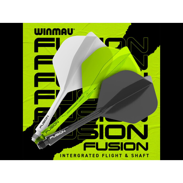 Flights Winmau Fusion Yellow medium 8787
