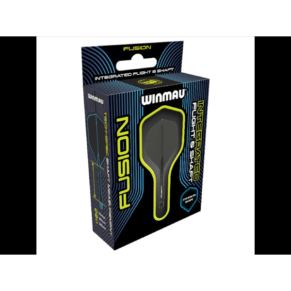 Flights Winmau Fusion Black Intermediate 8783