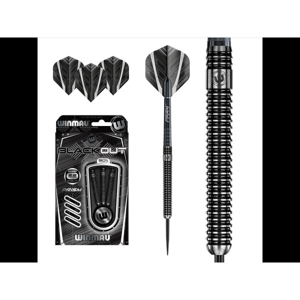 Winmau Blackout Steeldart 1083, 22 g