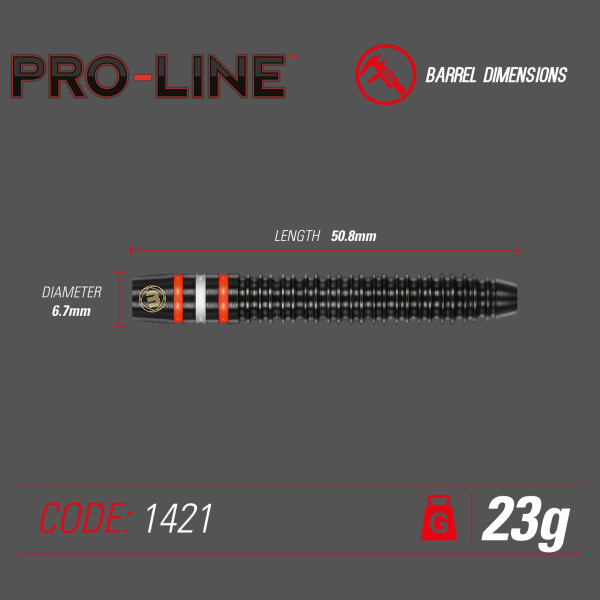 Steeldart Winmau Pro-Line 1421-23g