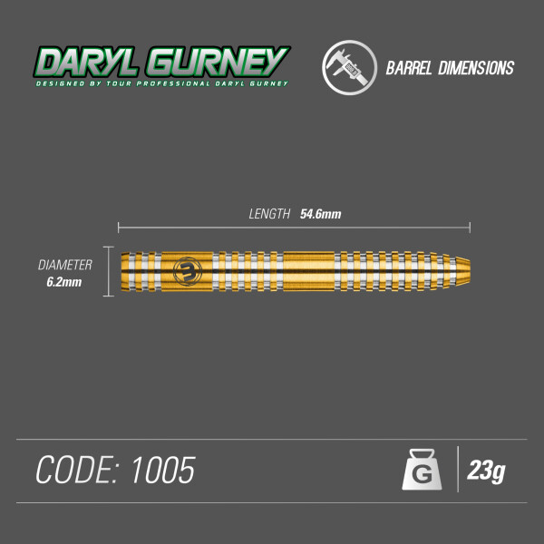 Winmau Daryl Gurney Steeldart 1005 23 g