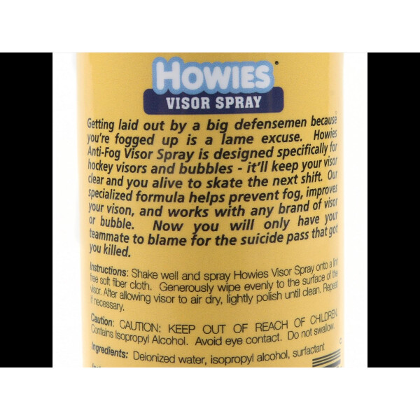 HOWIES Anti-Fog Visier Spray - 4oz. Flasche (115 ml)