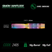 Winmau - Softdarts - S. Whitlock Urban Grip 18 gr.