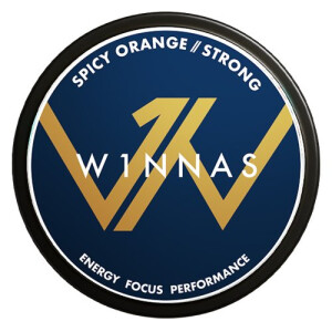 W1NNAS Energy Pouches - Spicy Orange