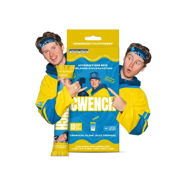 Pro Hydration Blend * Rainbow Swirl Ready to Drink - Coach Chippys Tropical Flow45 Pack