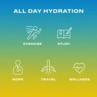 Pro Hydration Blend * Rainbow Swirl Ready to Drink - Coach Chippys Tropical Flow45 Pack